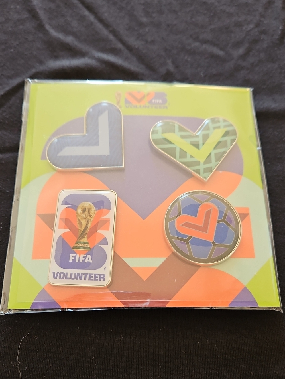 FIFA Volunteer Pin Pack